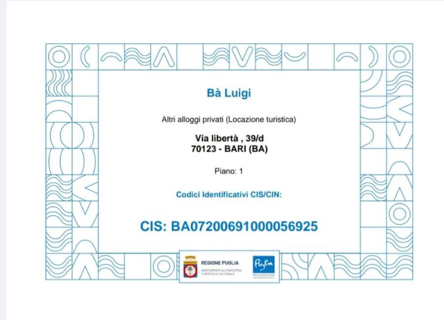 Ba Luigi Apartamento Bari Exterior foto